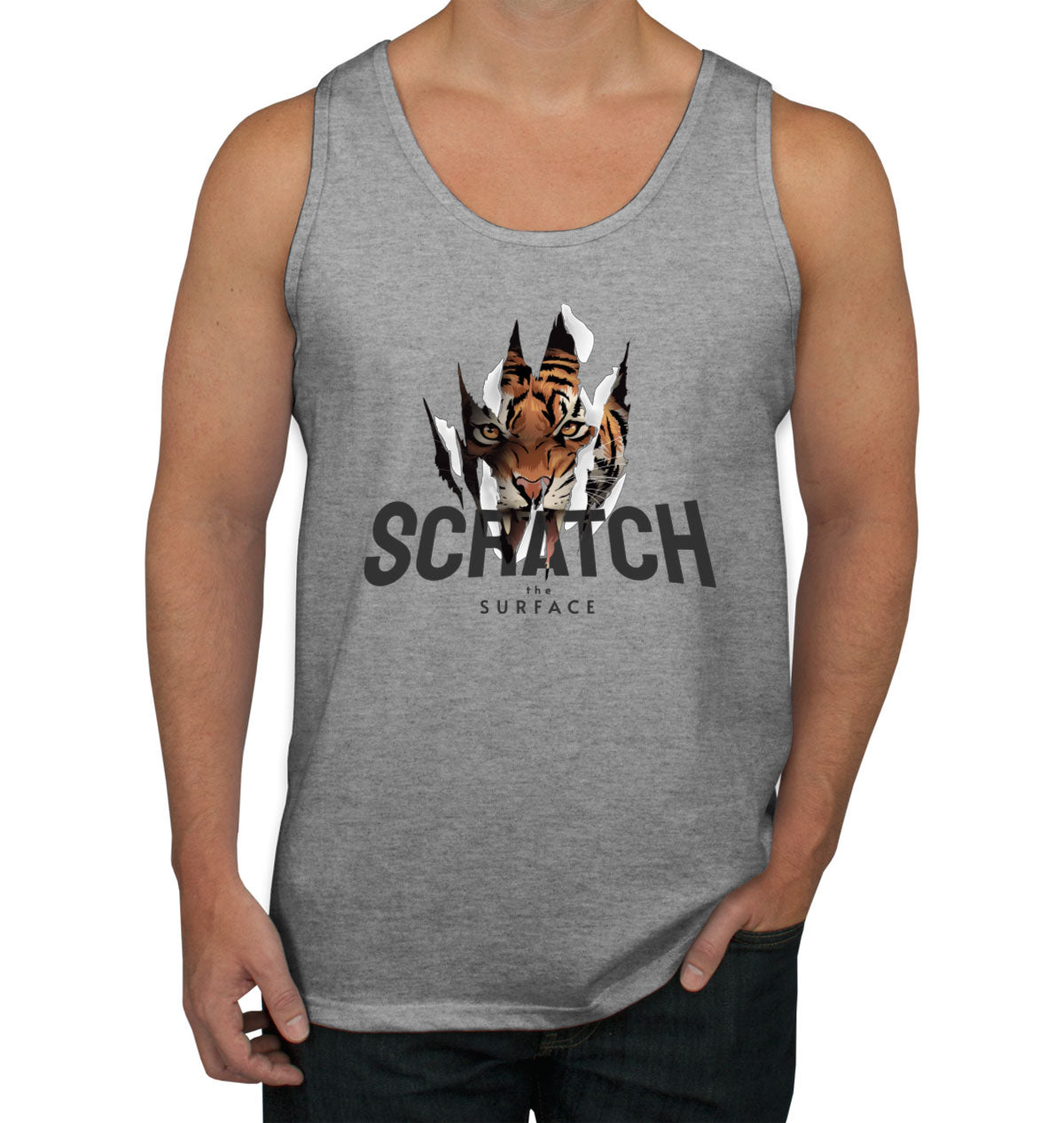 Scratch The Surface Men's Tank Top