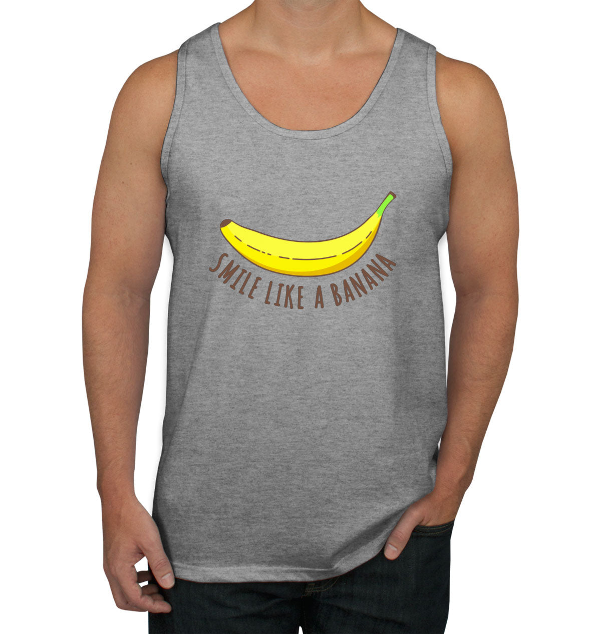 Smile Like A Banana Men's Tank Top