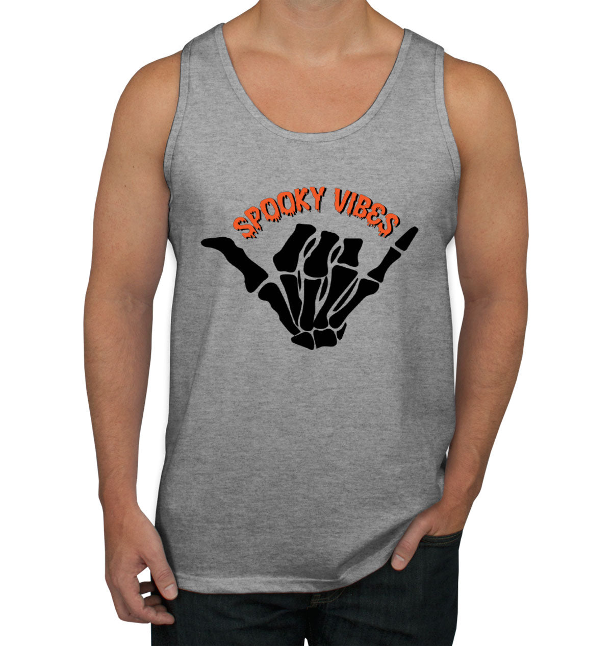 Spooky Vibes Halloween Men's Tank Top