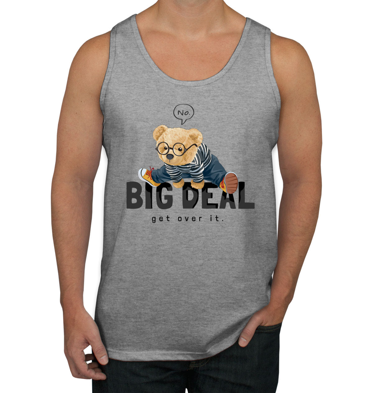 Teddy Bear Big Deal Men's Tank Top