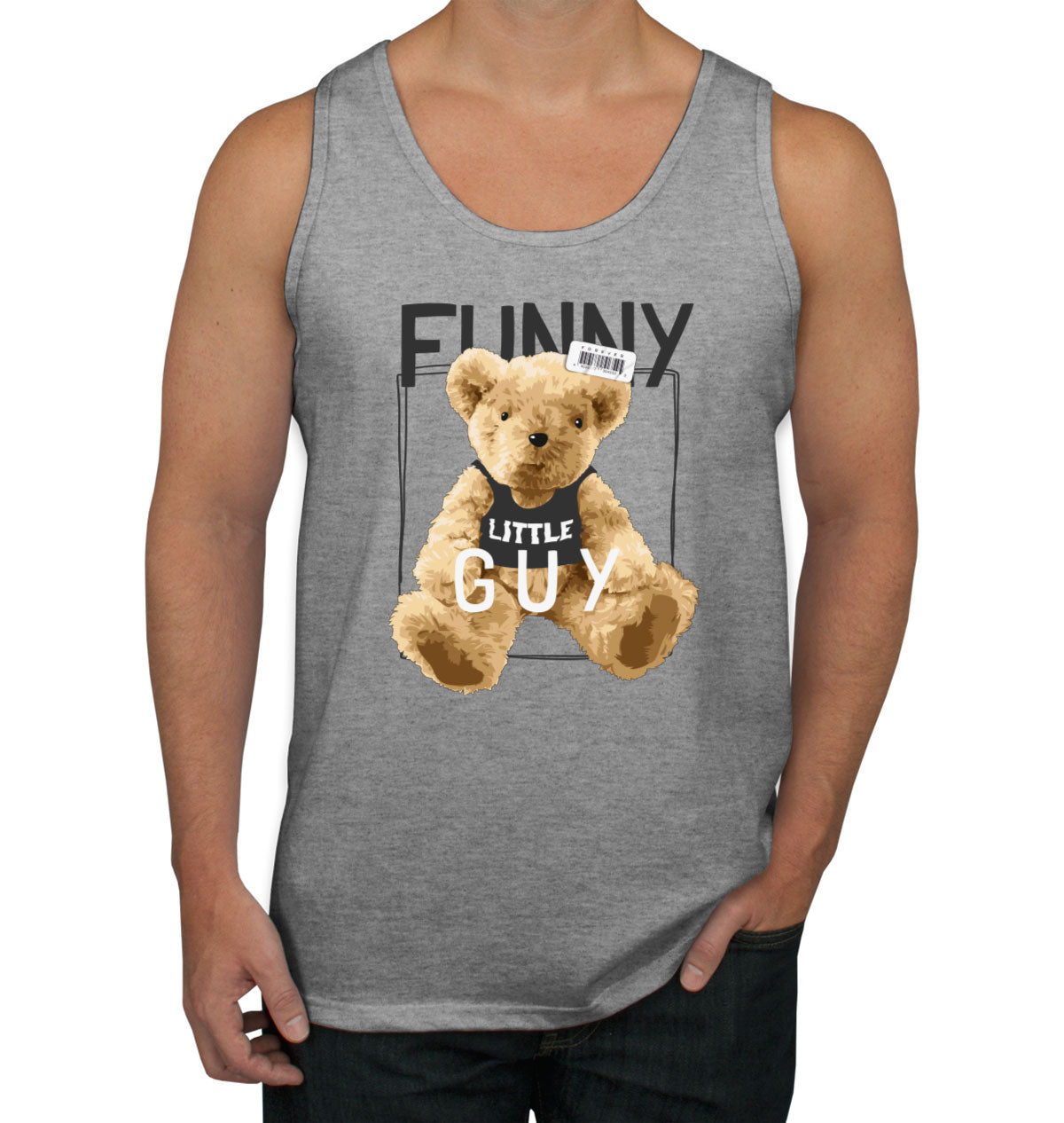 Teddy Bear Funny Men's Tank Top