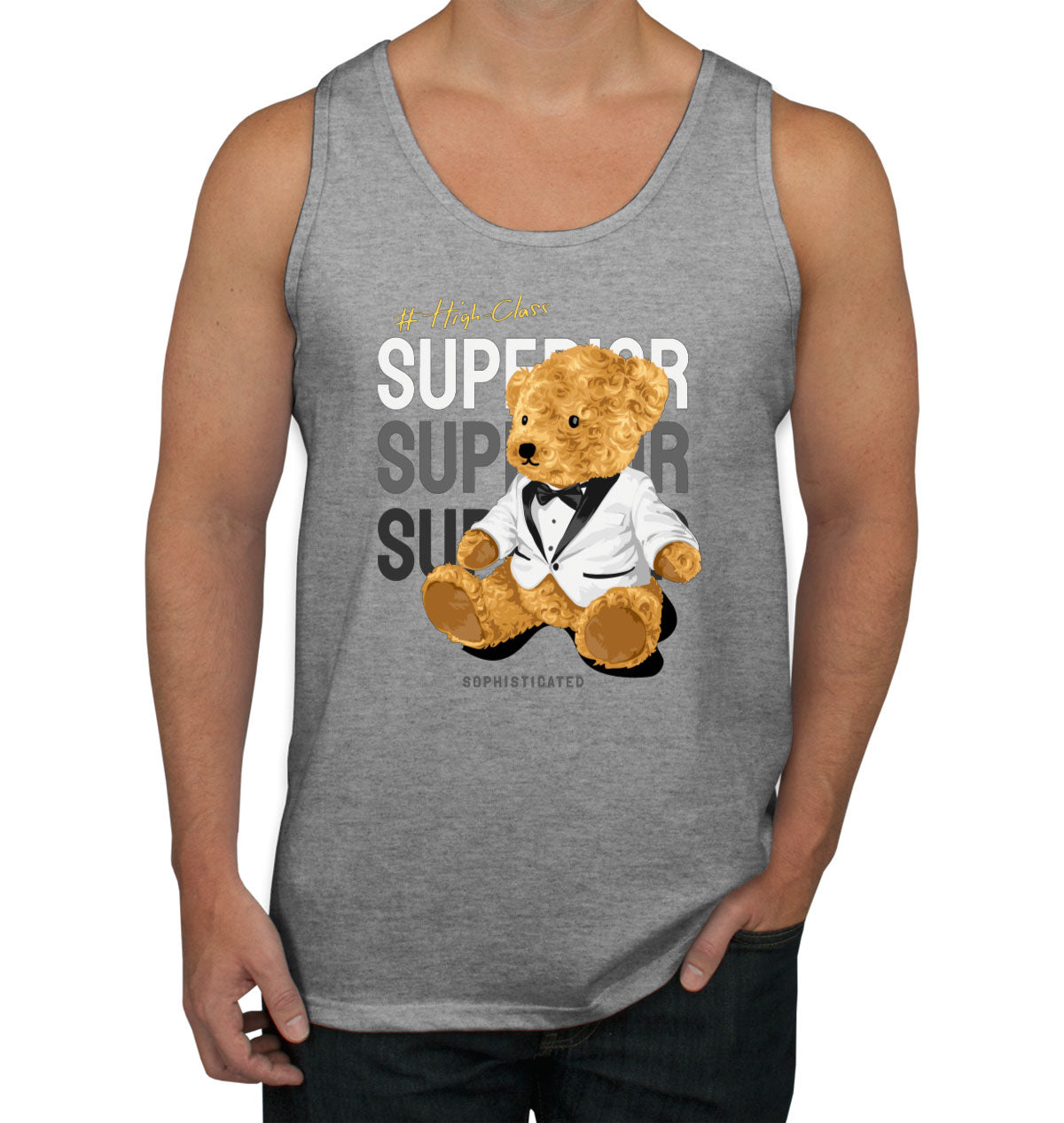 Teddy Bear Superior Men's Tank Top