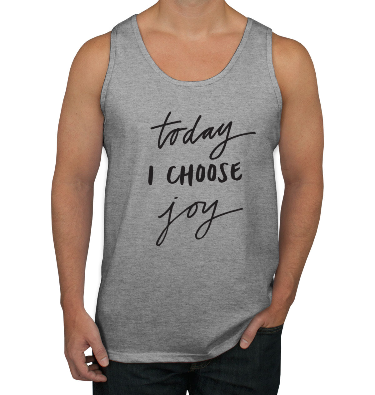 Today I Choose Joy Men's Tank Top