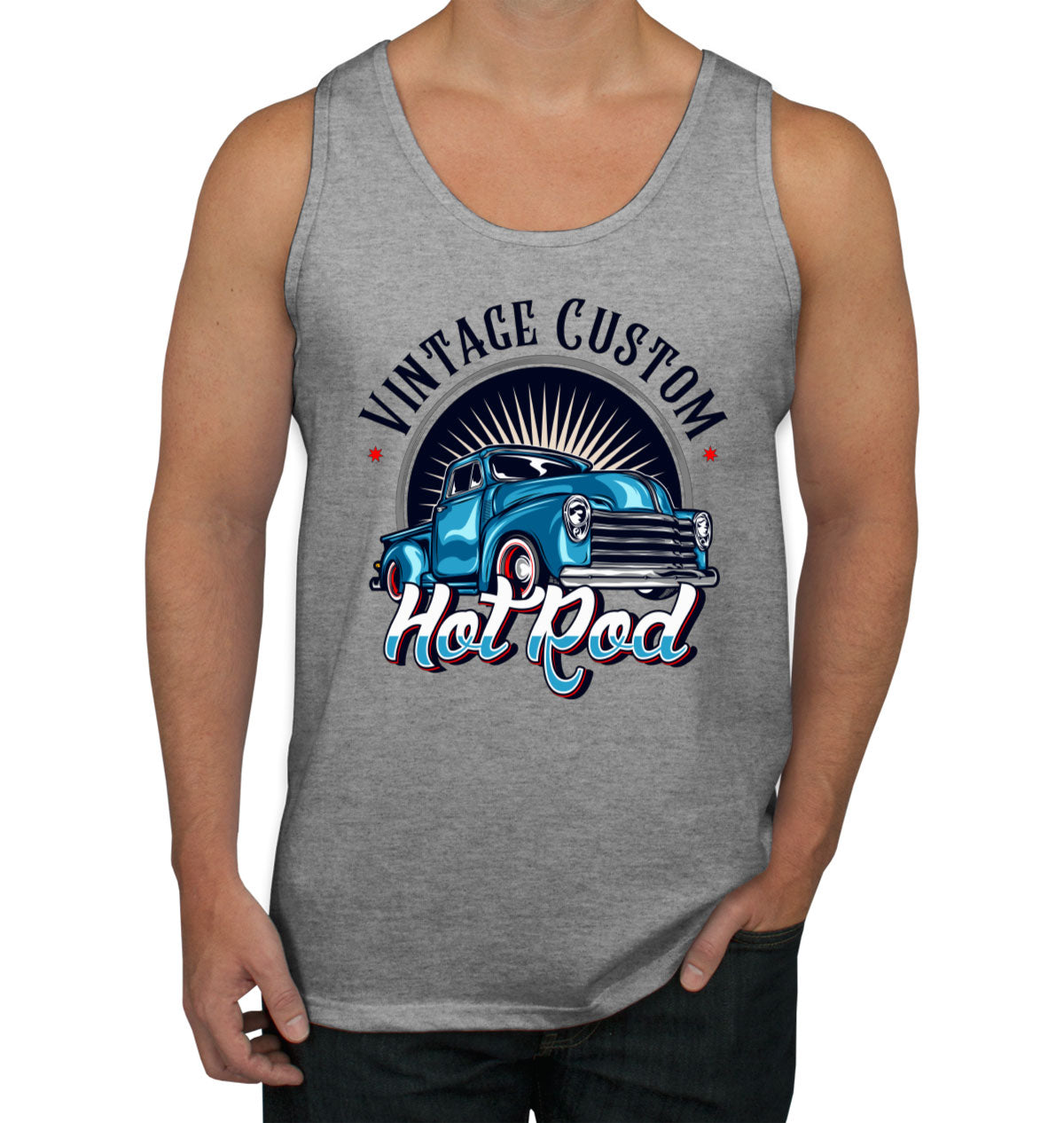 Vintage Custom Hot Rod Men's Tank Top