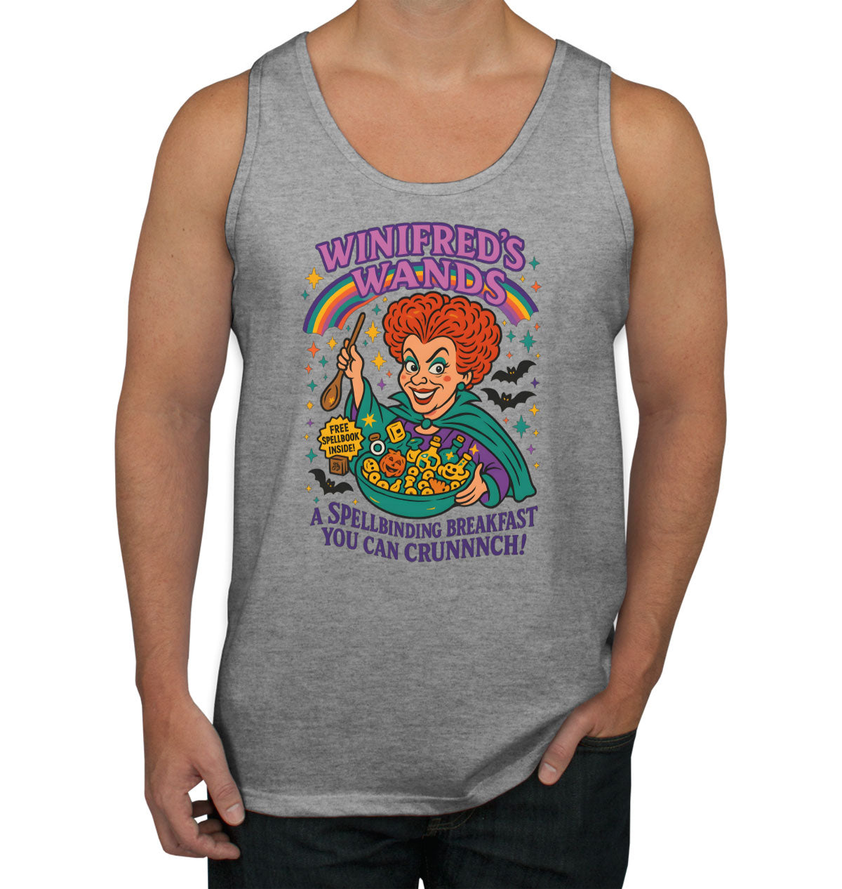 Vinifred's Wands Halloween Men's Tank Top