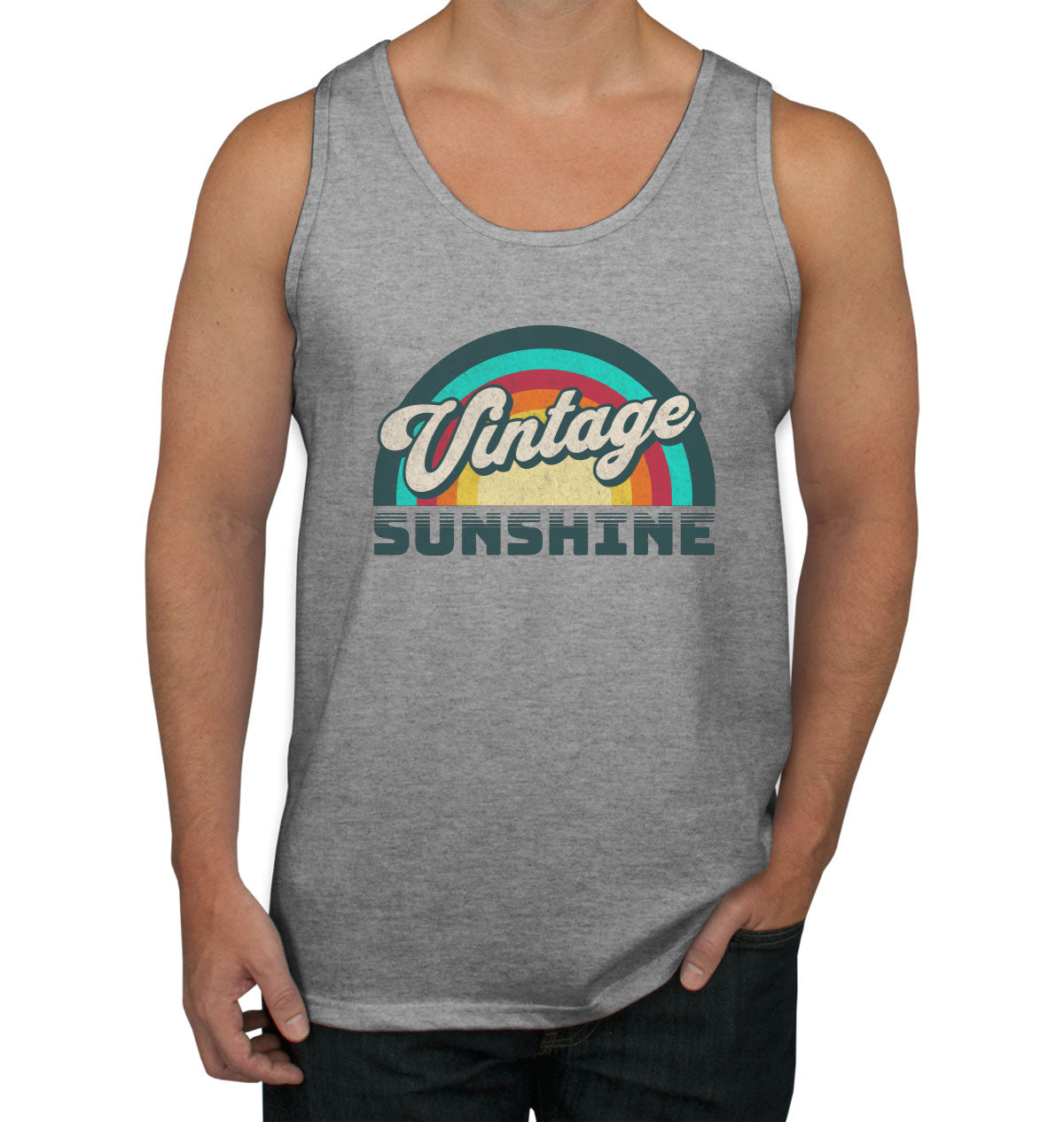 Vintage Sunshine Men's Tank Top