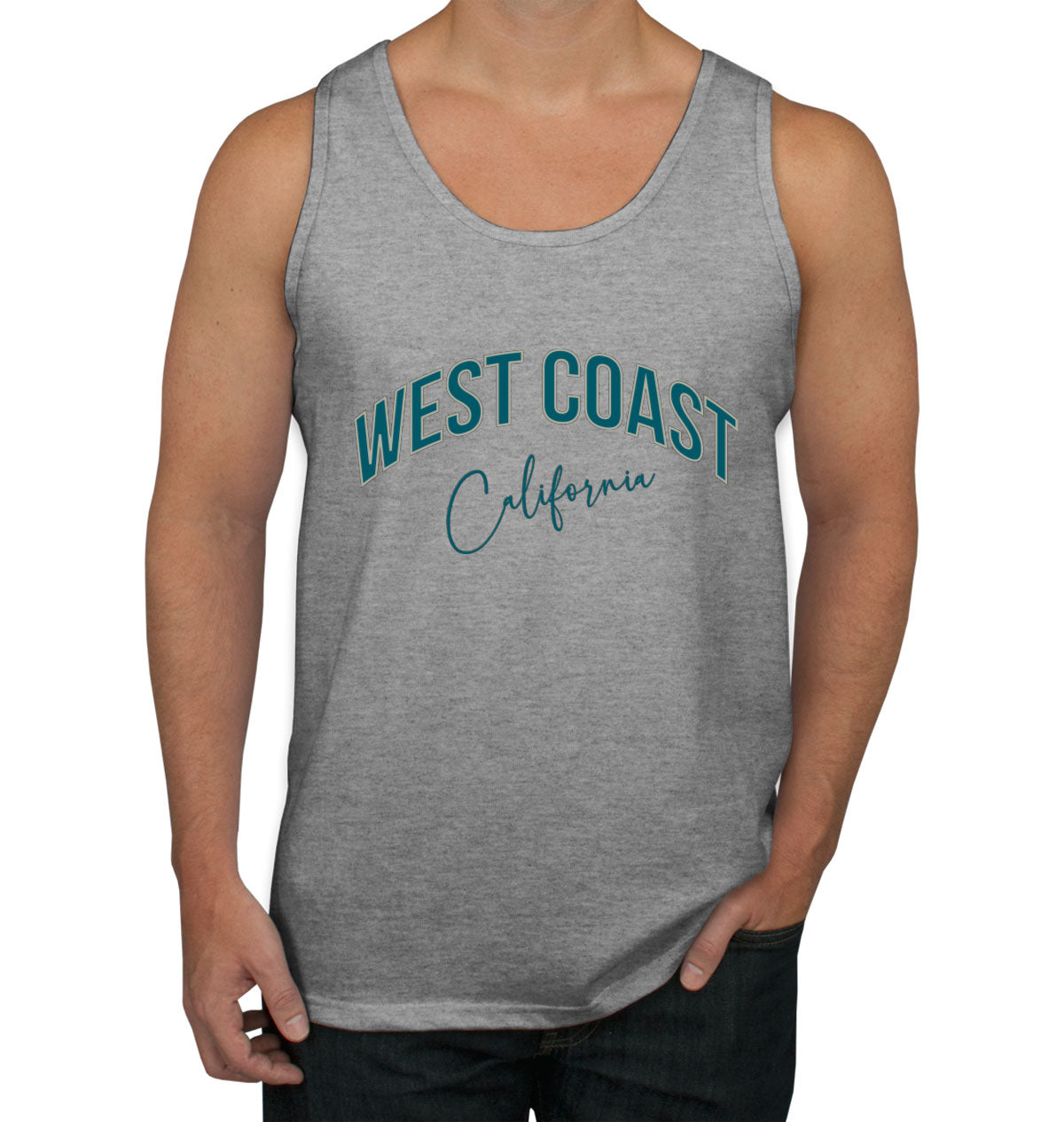 West Coast California Men's Tank Top