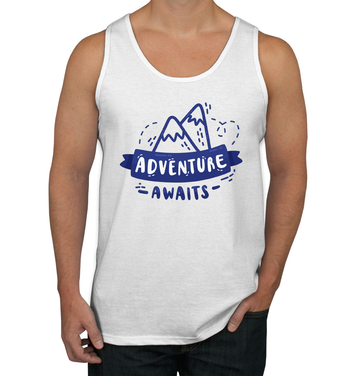 Adventure Awaits Men's Tank Top