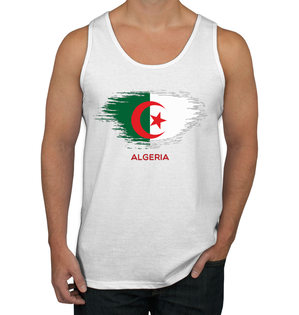 Algeria Flag Men's Tank Top