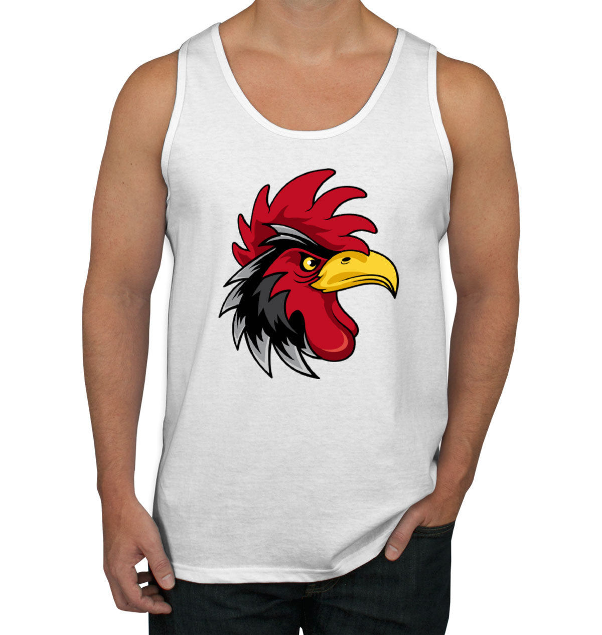 Angry Rooster Men's Tank Top
