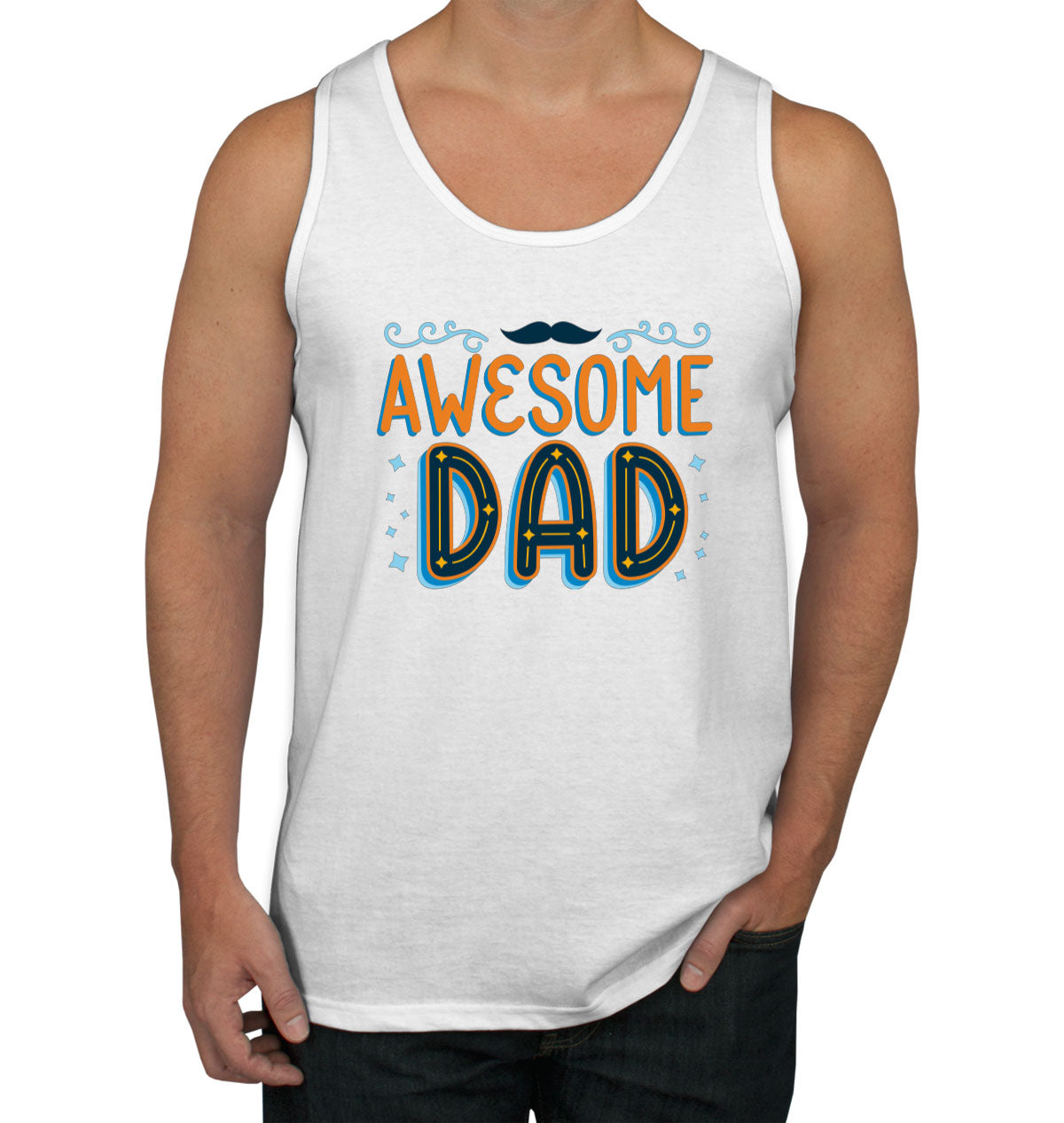 Awesome Dad Father's Day Men's Tank Top