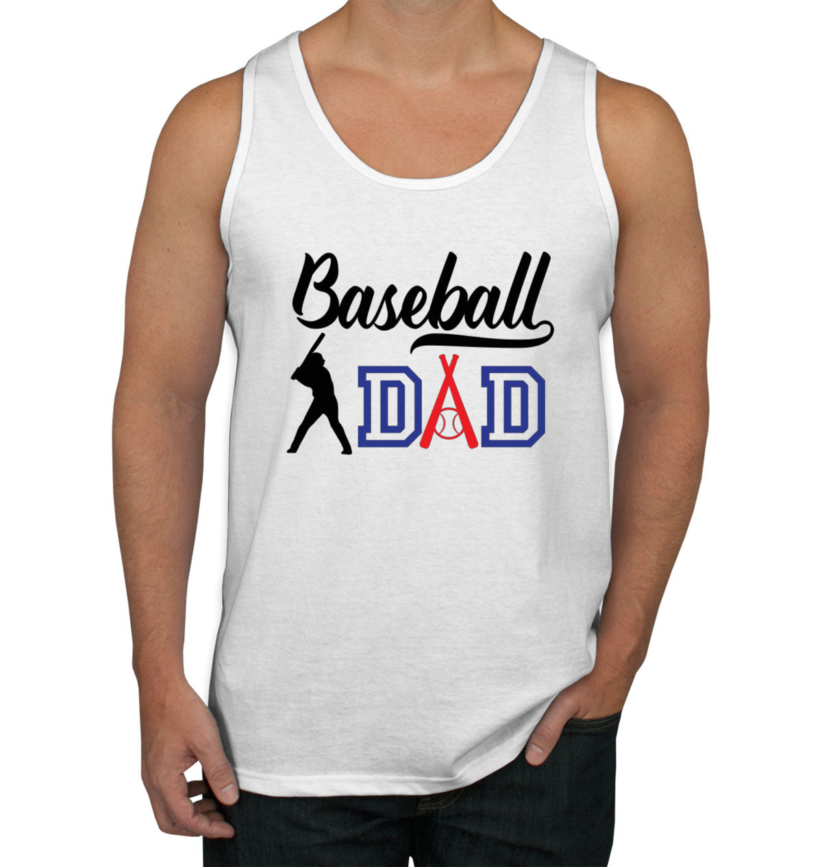 Baseball Dad Men's Tank Top