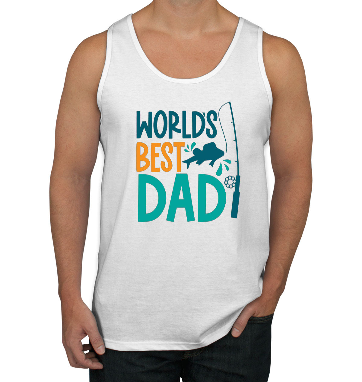 World's Best Dad Father's Day Men's Tank Top