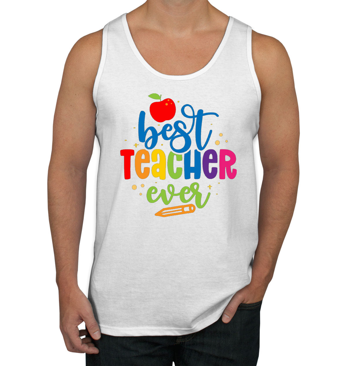 Best Teacher Ever Men's Tank Top