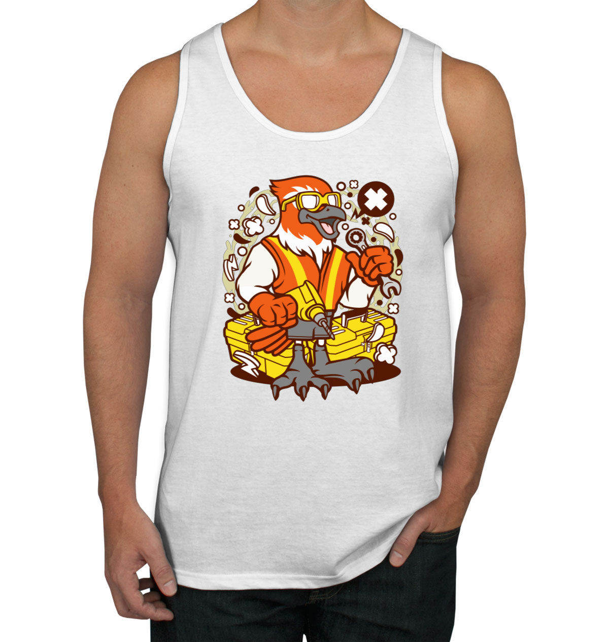 Bird Mechanic Men's Tank Top