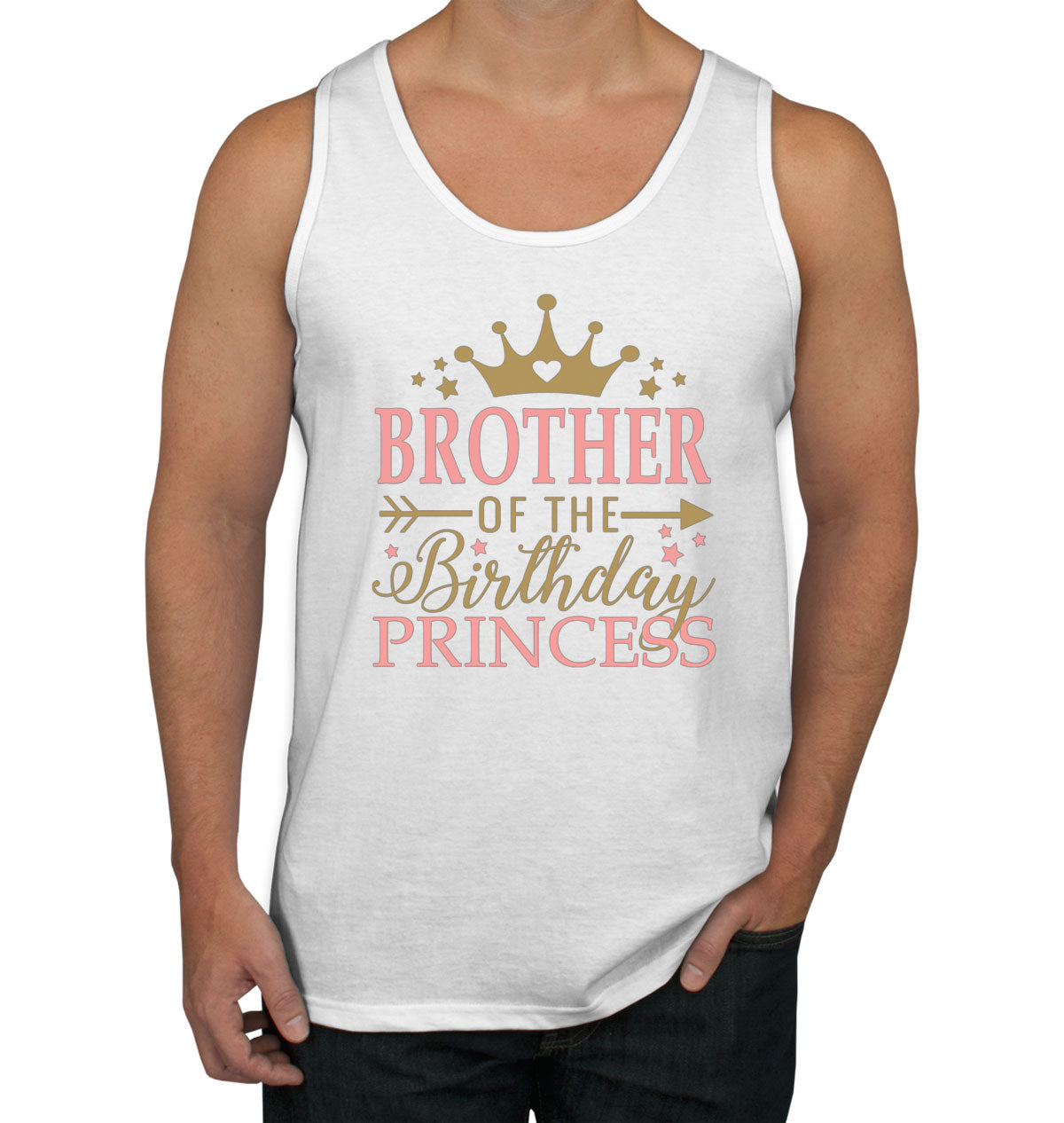 Brother Of The Birthday Princess Men's Tank Top