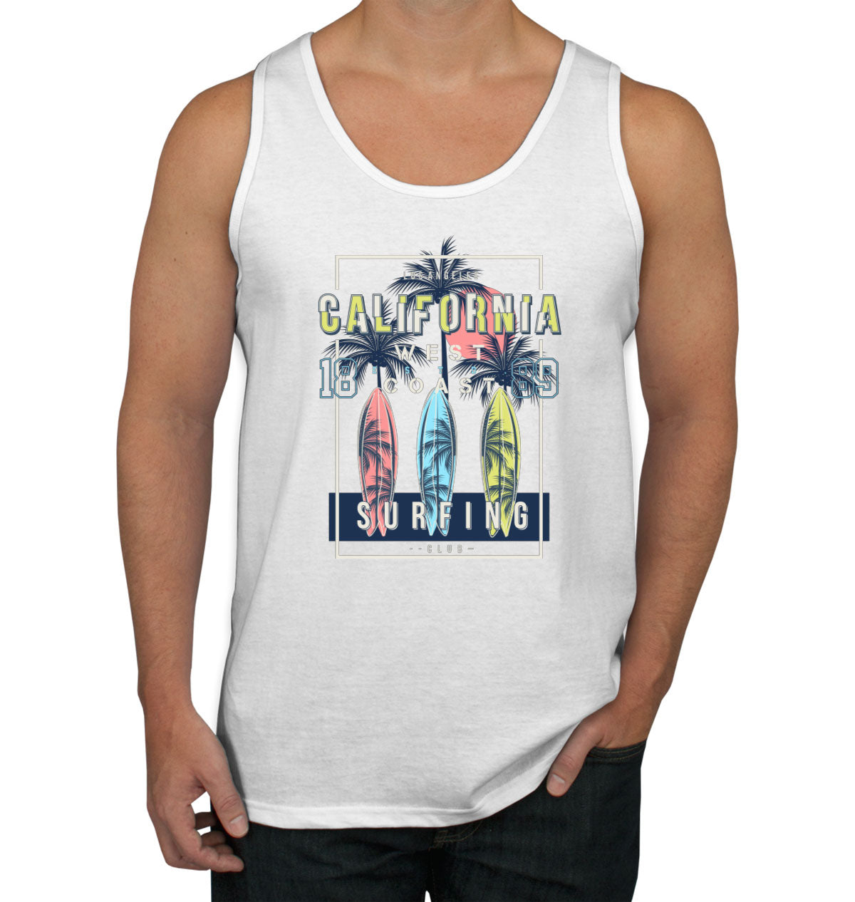 California West Coast Surfing Club Men's Tank Top