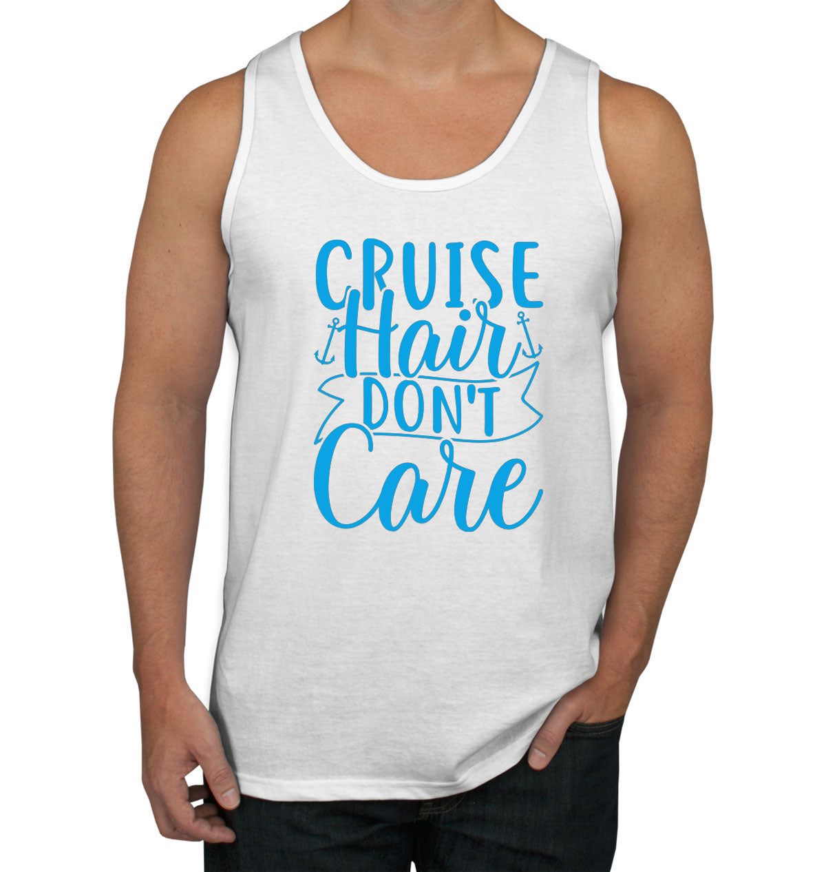 Cruise Hair Don't Care Men's Tank Top