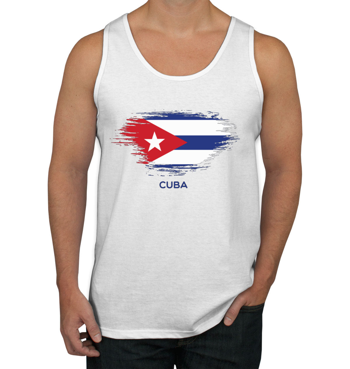 Cuba Flag Men's Tank Top