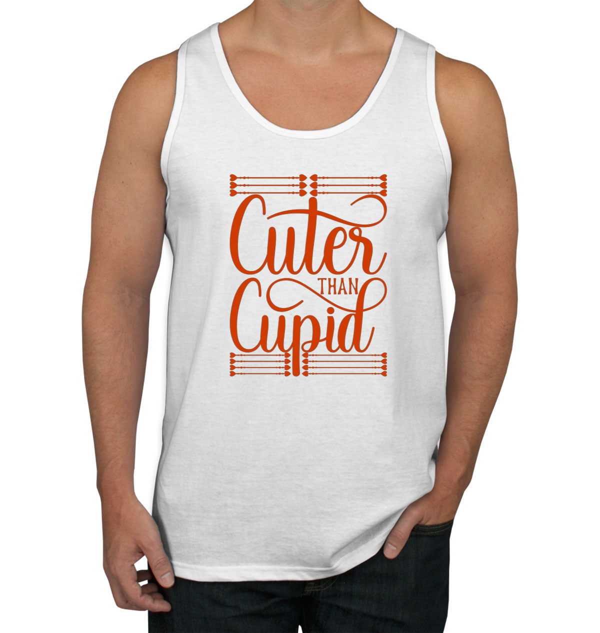 Cuter Than Cupid Men's Tank Top