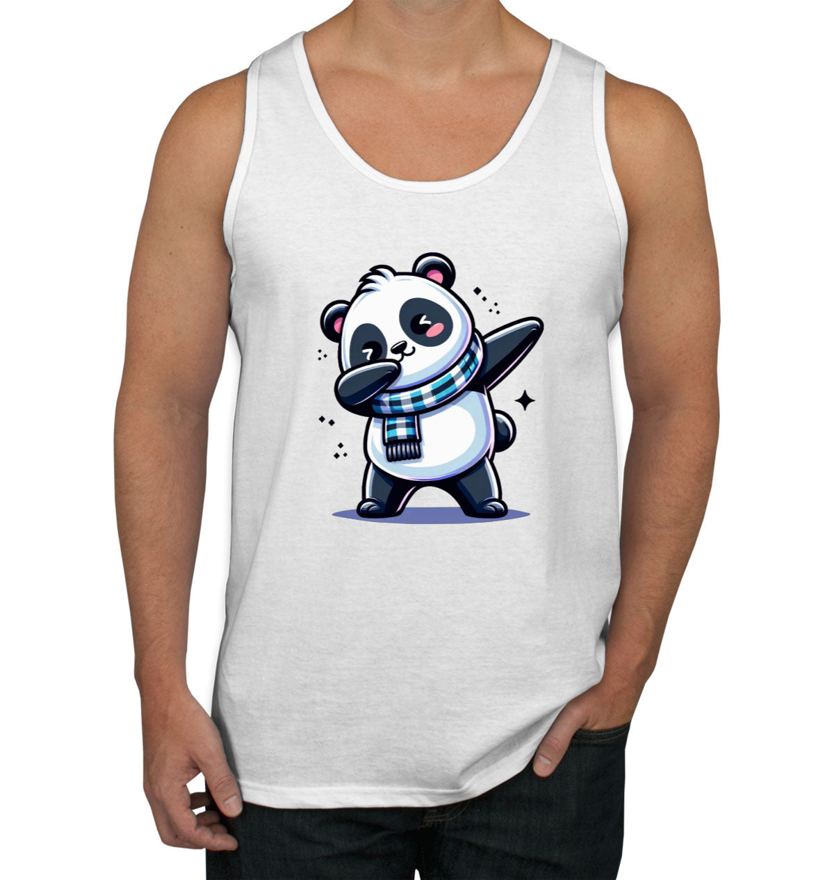 Dabbing Panda Men's Tank Top