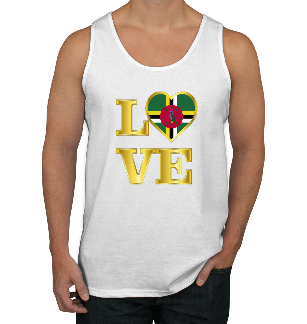 Dominica Love Men's Tank Top