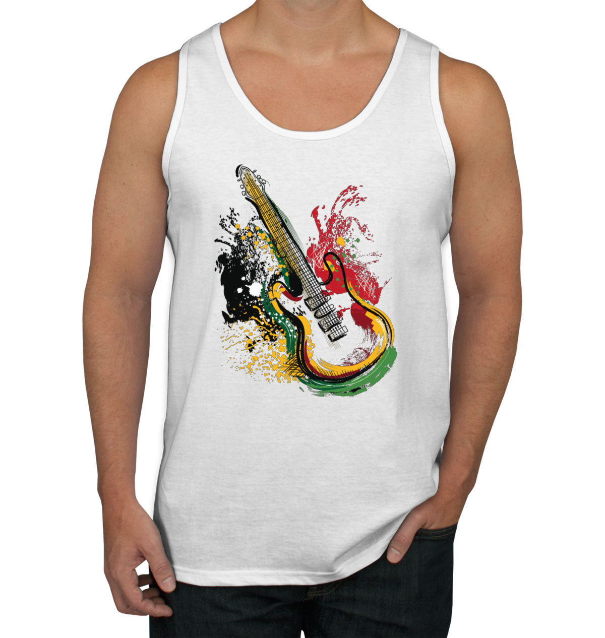 Electric Guitar Men's Tank Top