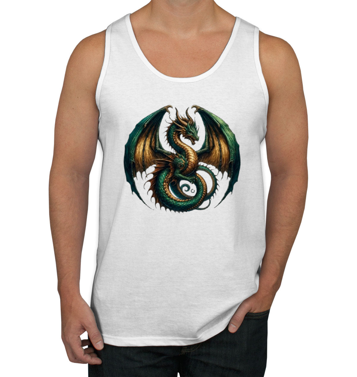 Fantasy Dragon Men's Tank Top