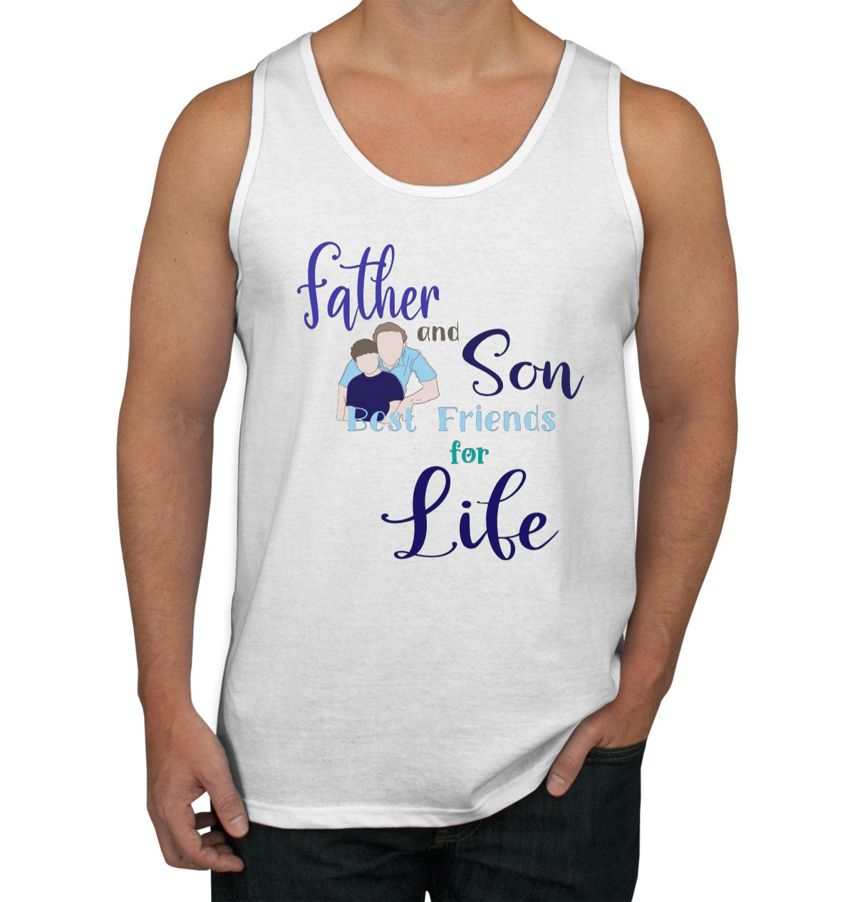 Father And Son Father's Day Men's Tank Top