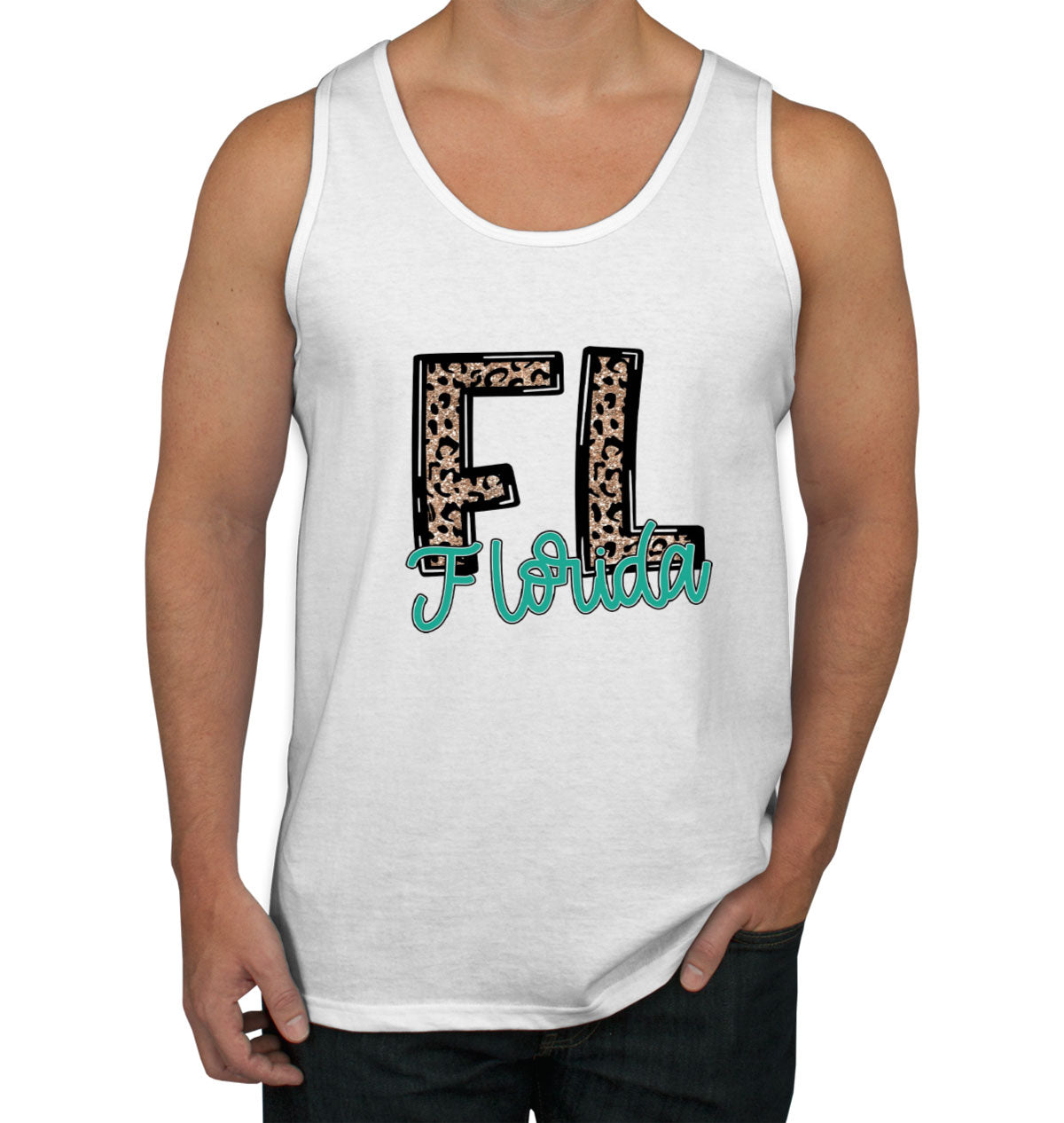 Florida State Abbreviation Men's Tank Top