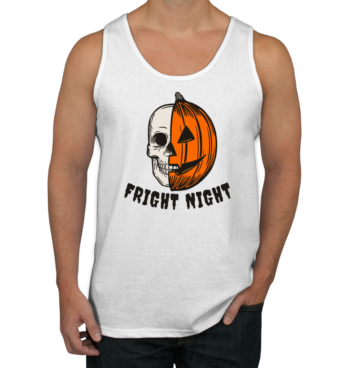 Fright Night Halloween Men's Tank Top