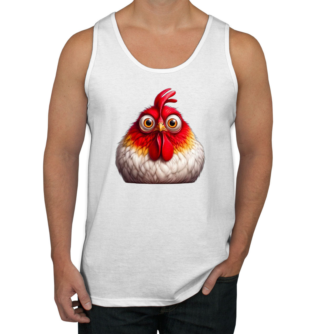 Funny Chicken Men's Tank Top