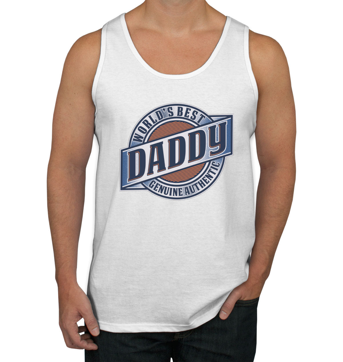 World's Best Dad Father's Day Men's Tank Top