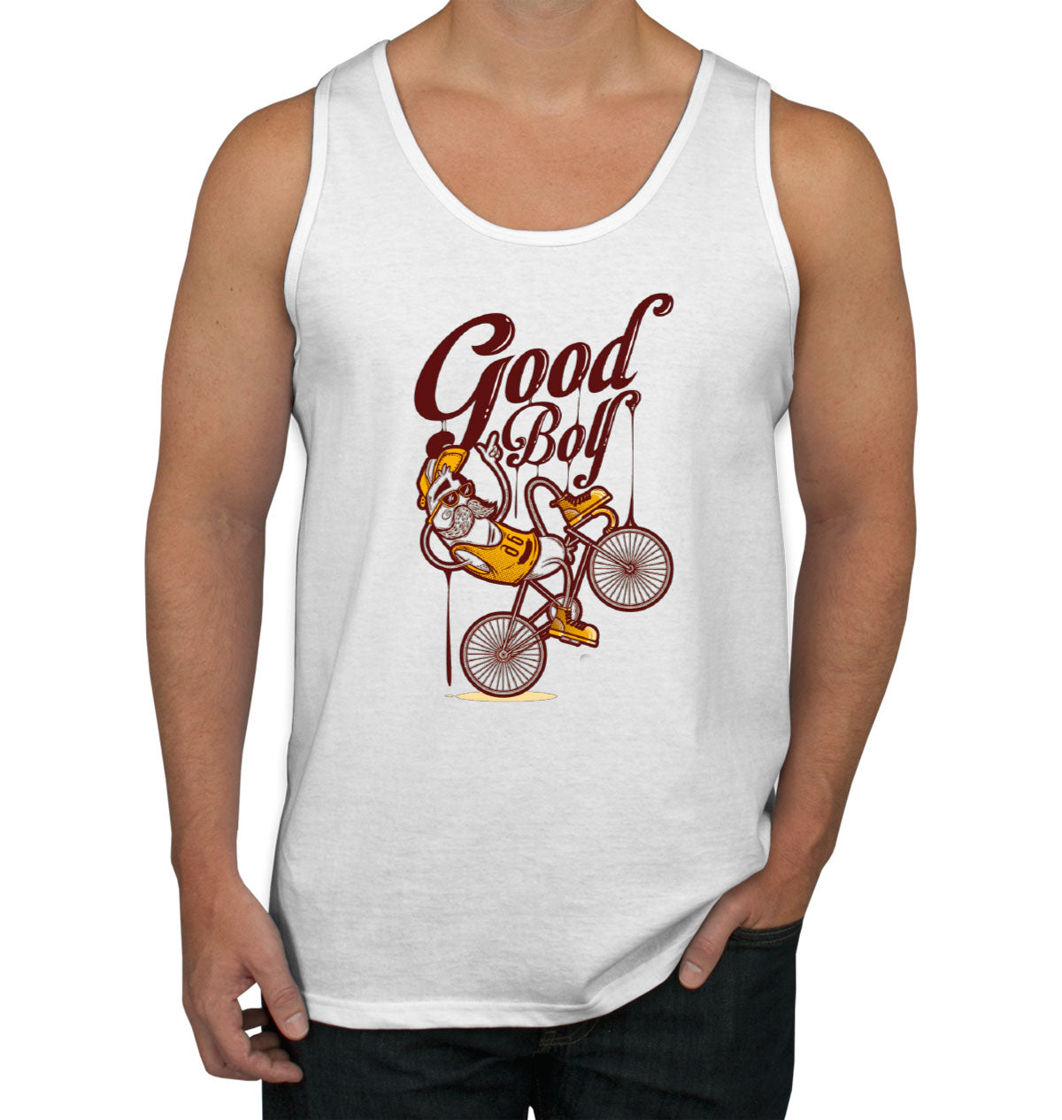 Good Boy Banana Men's Tank Top
