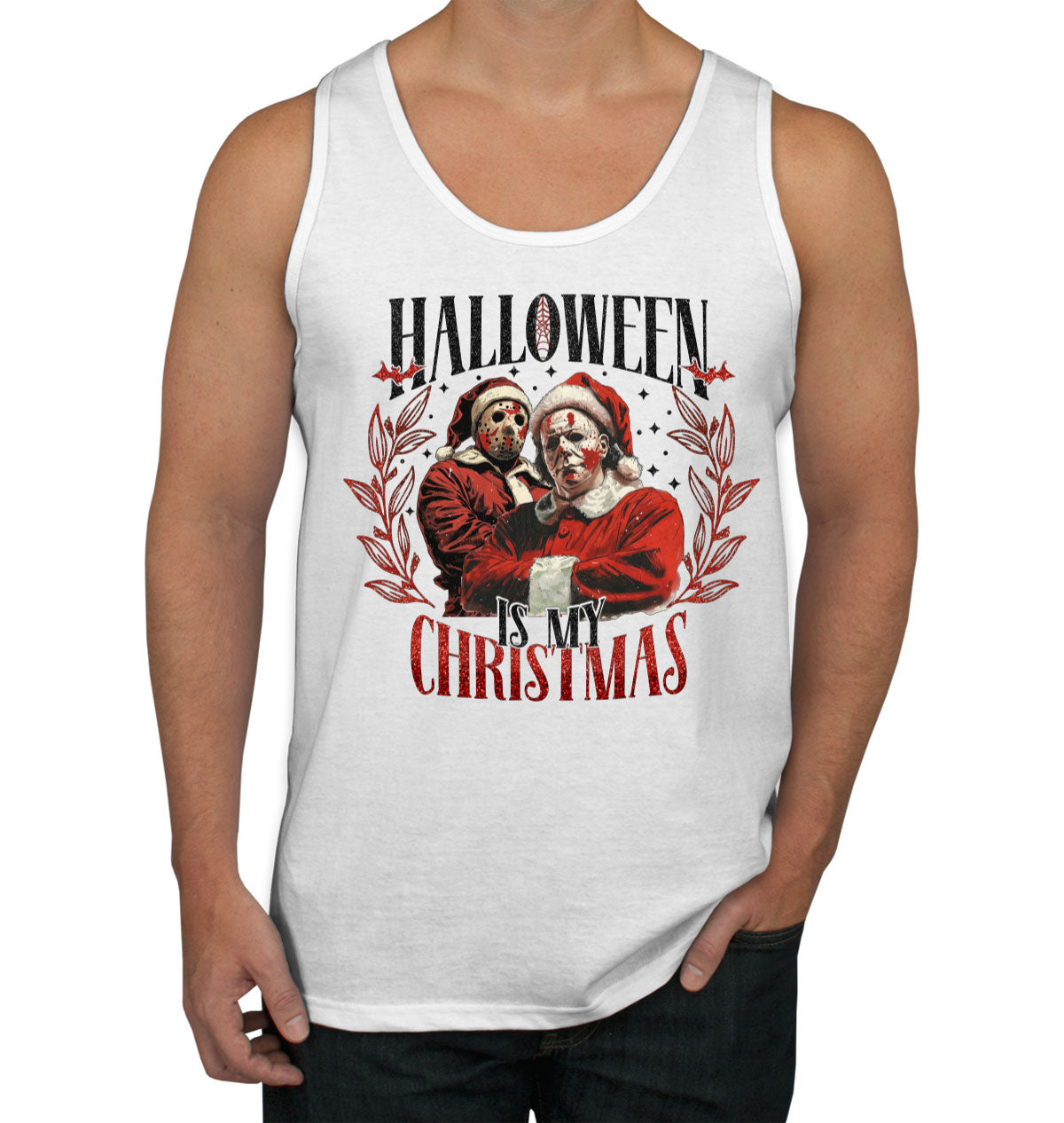 Halloween Is My Christmas Men's Tank Top