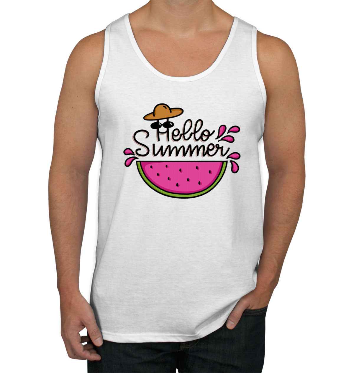 Hello Summer Men's Tank Top