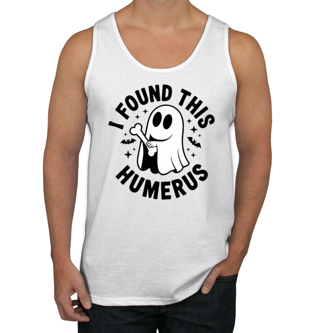 I Found This Humerus Halloween Men's Tank Top