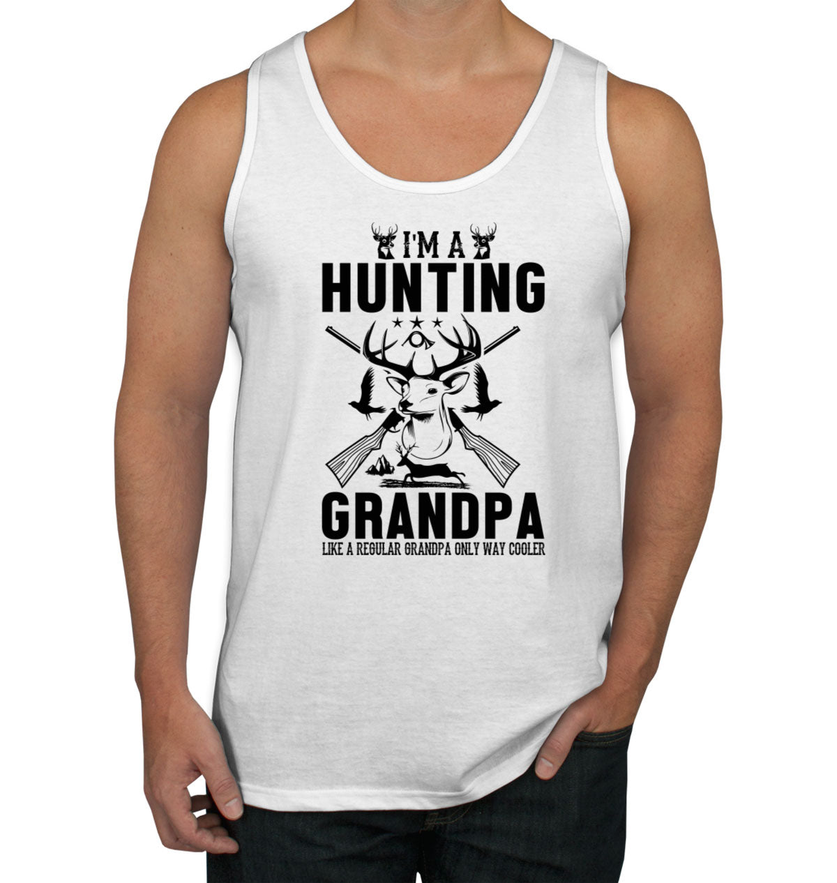 I'm A Hunting Grandpa Men's Tank Top