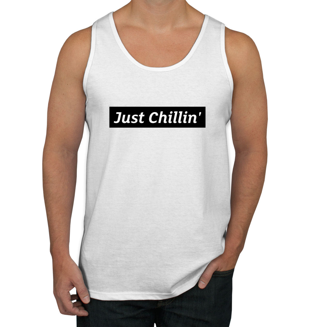 Just Chillin' Men's Tank Top