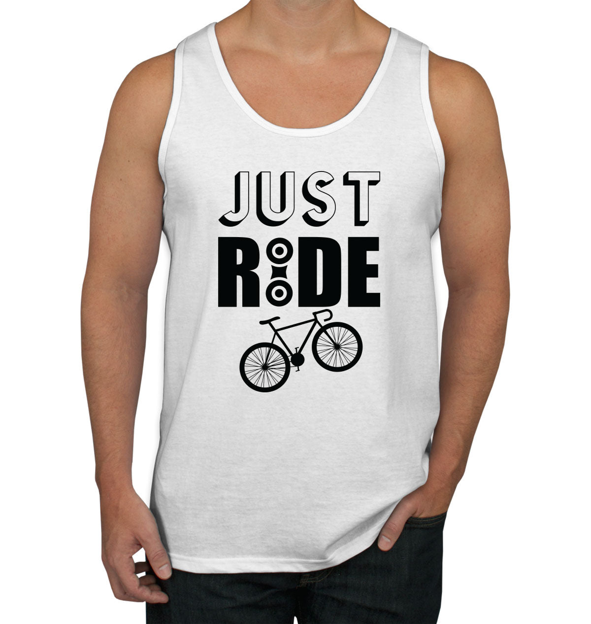Just Ride Bicycle Cycling Men's Tank Top