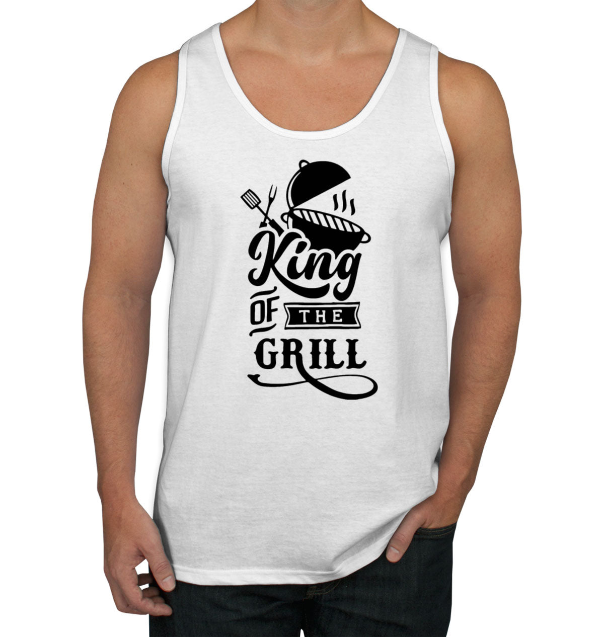 King Of The Grill Father's Day Men's Tank Top