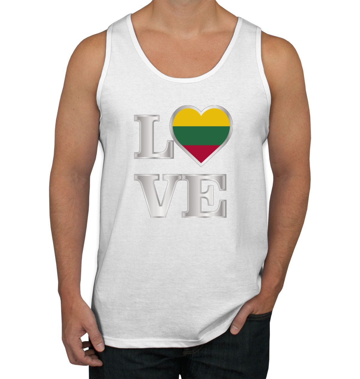 Lithuania Love Men's Tank Top