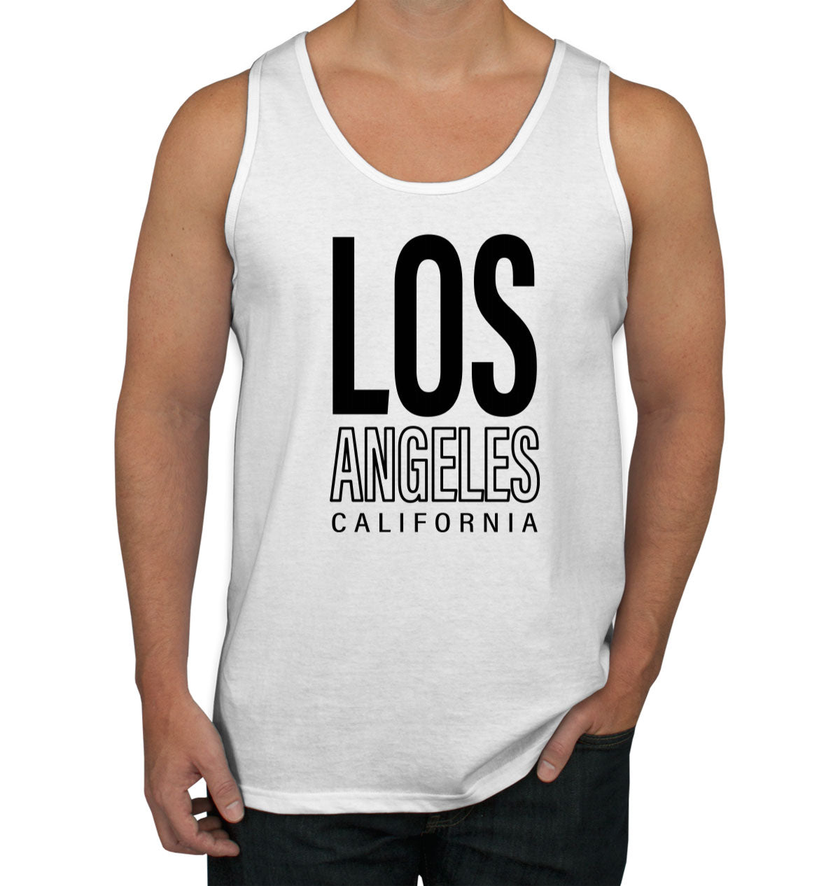 Los Angeles California Men's Tank Top