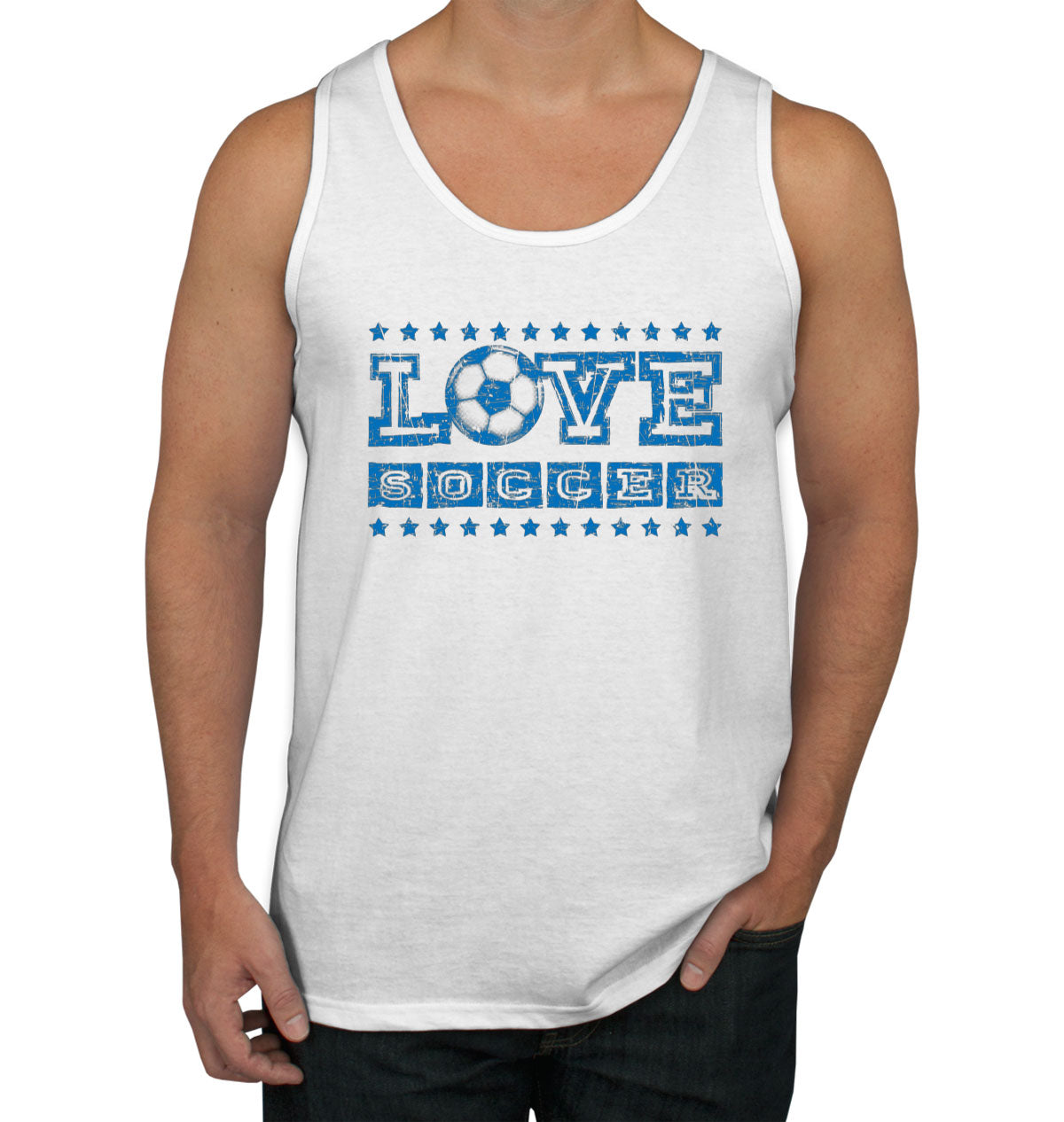 Love Soccer Men's Tank Top