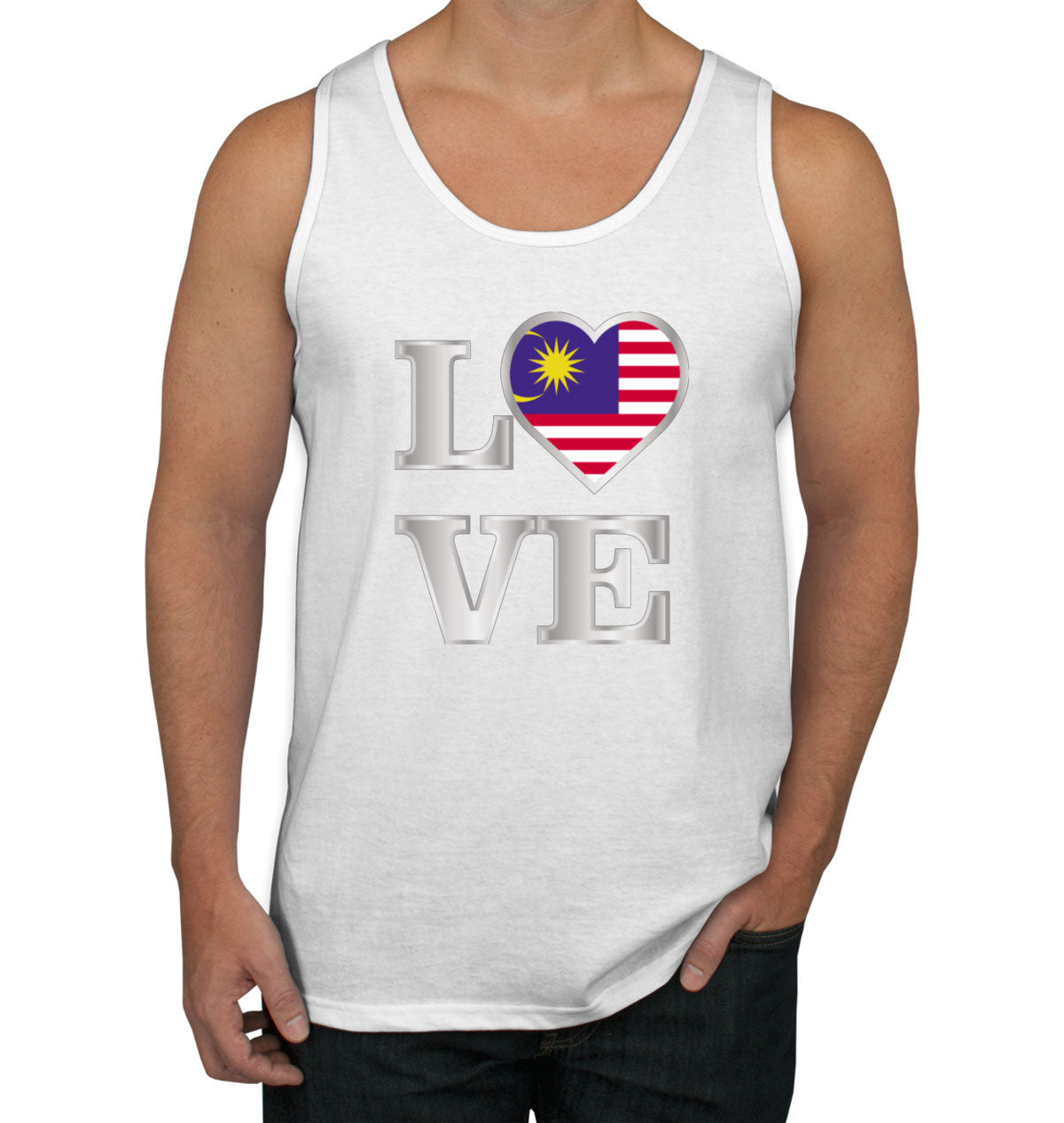 Malaysia Love Men's Tank Top