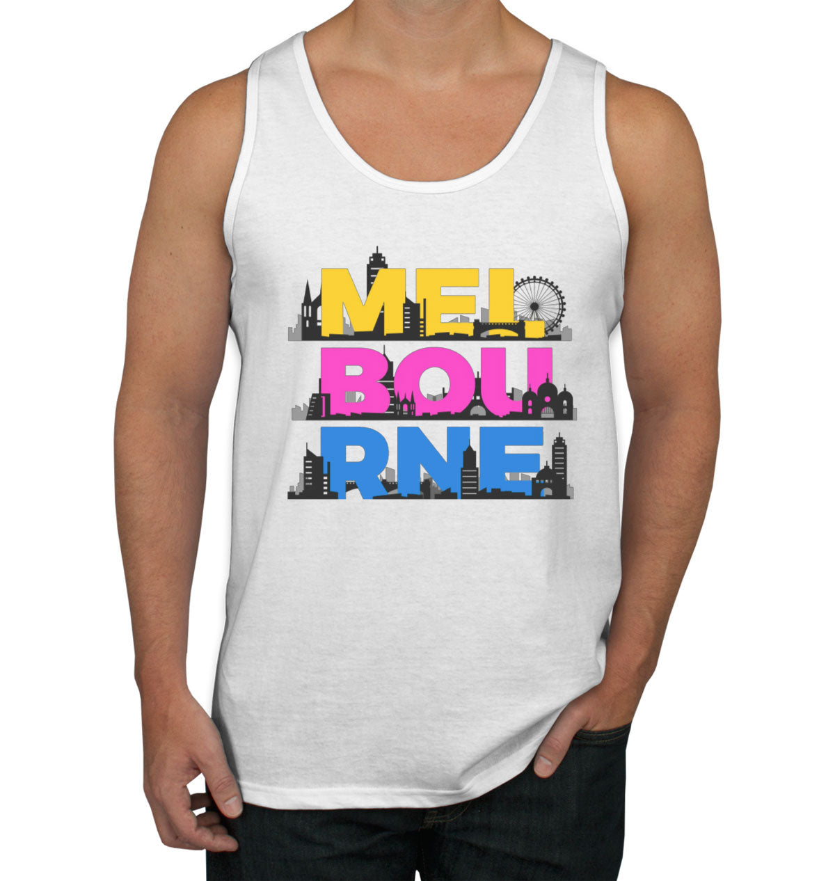 Melbourne Australia Men's Tank Top