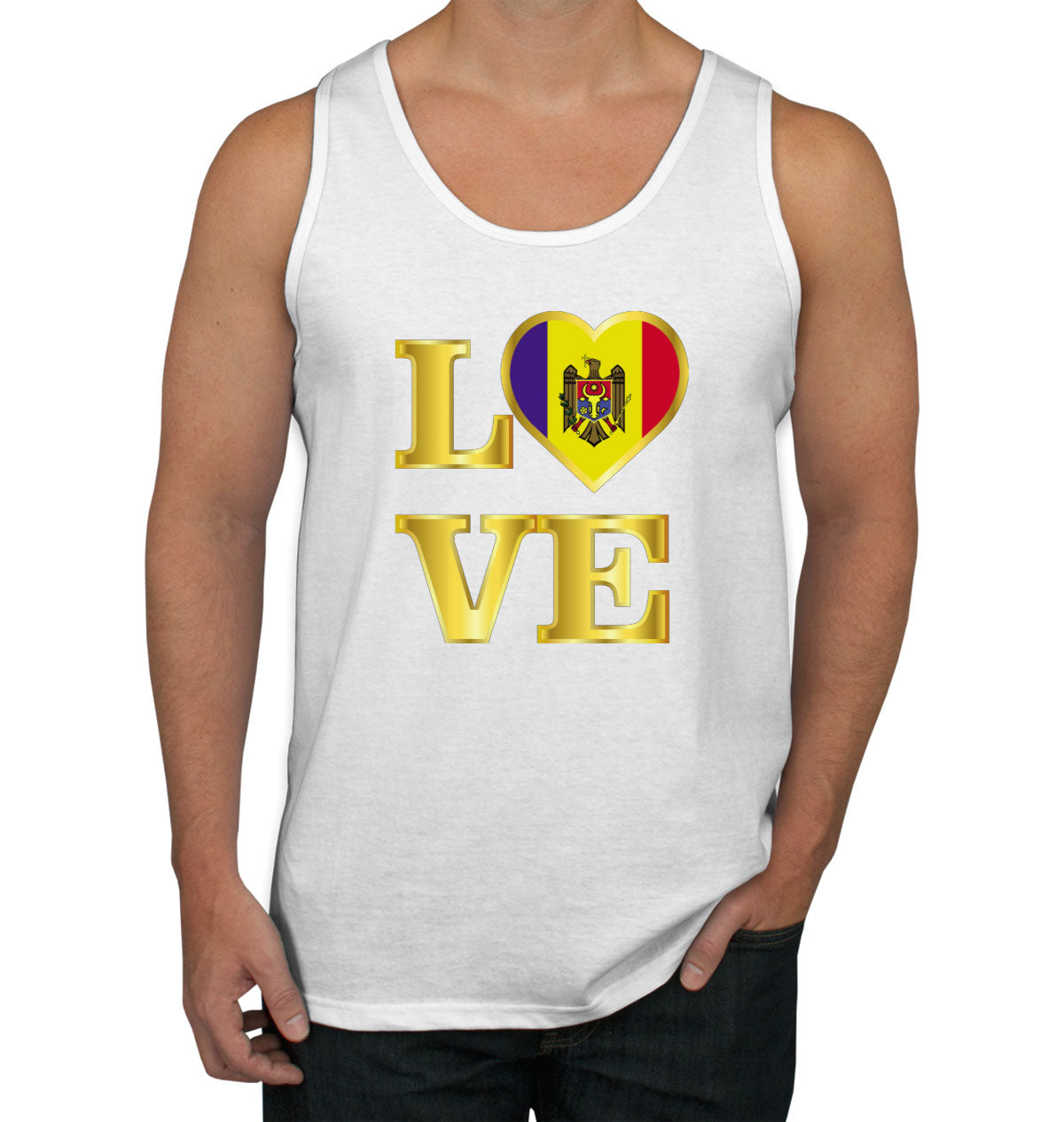 Moldova Love Men's Tank Top