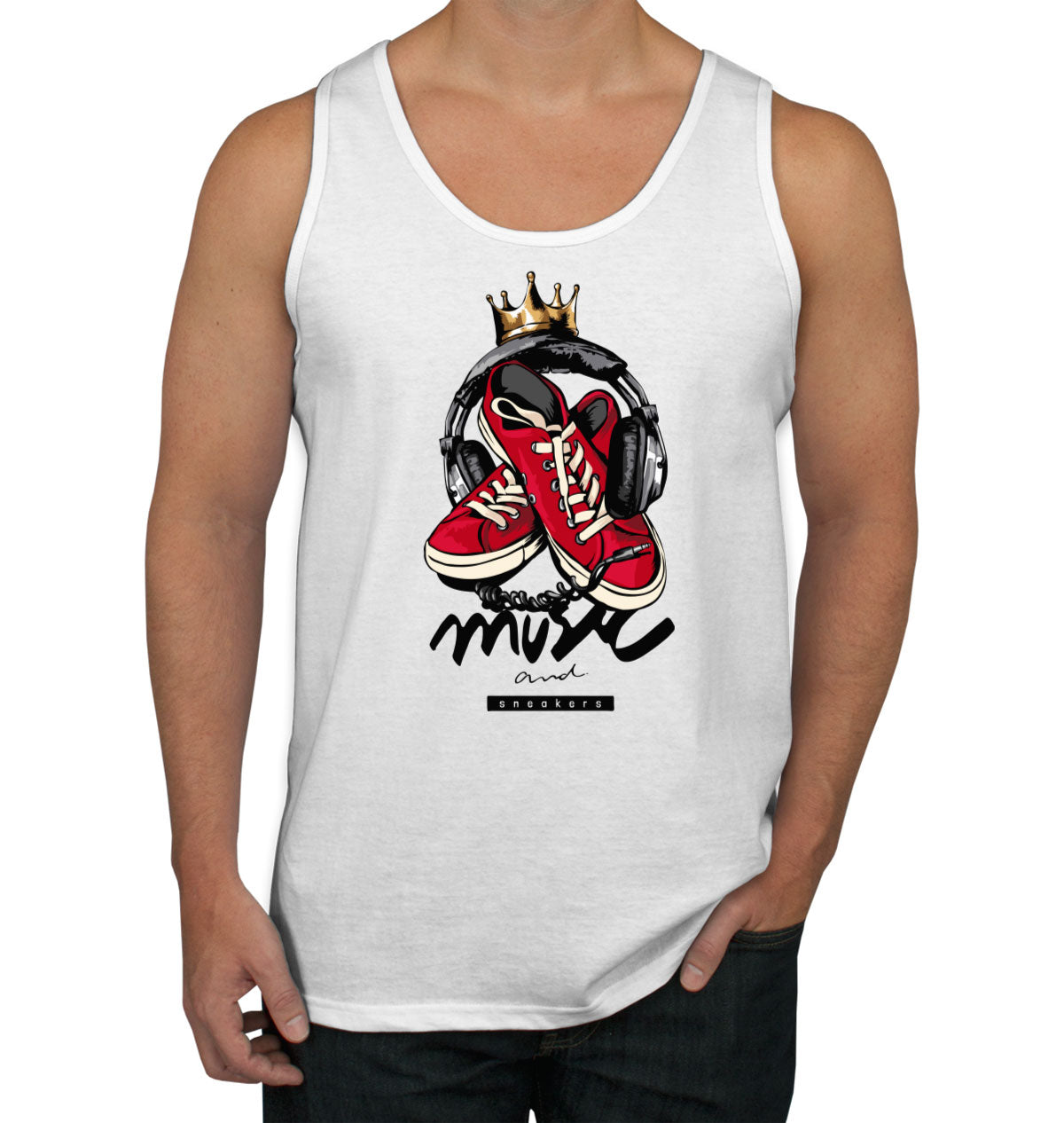 Music And Sneakers Men's Tank Top