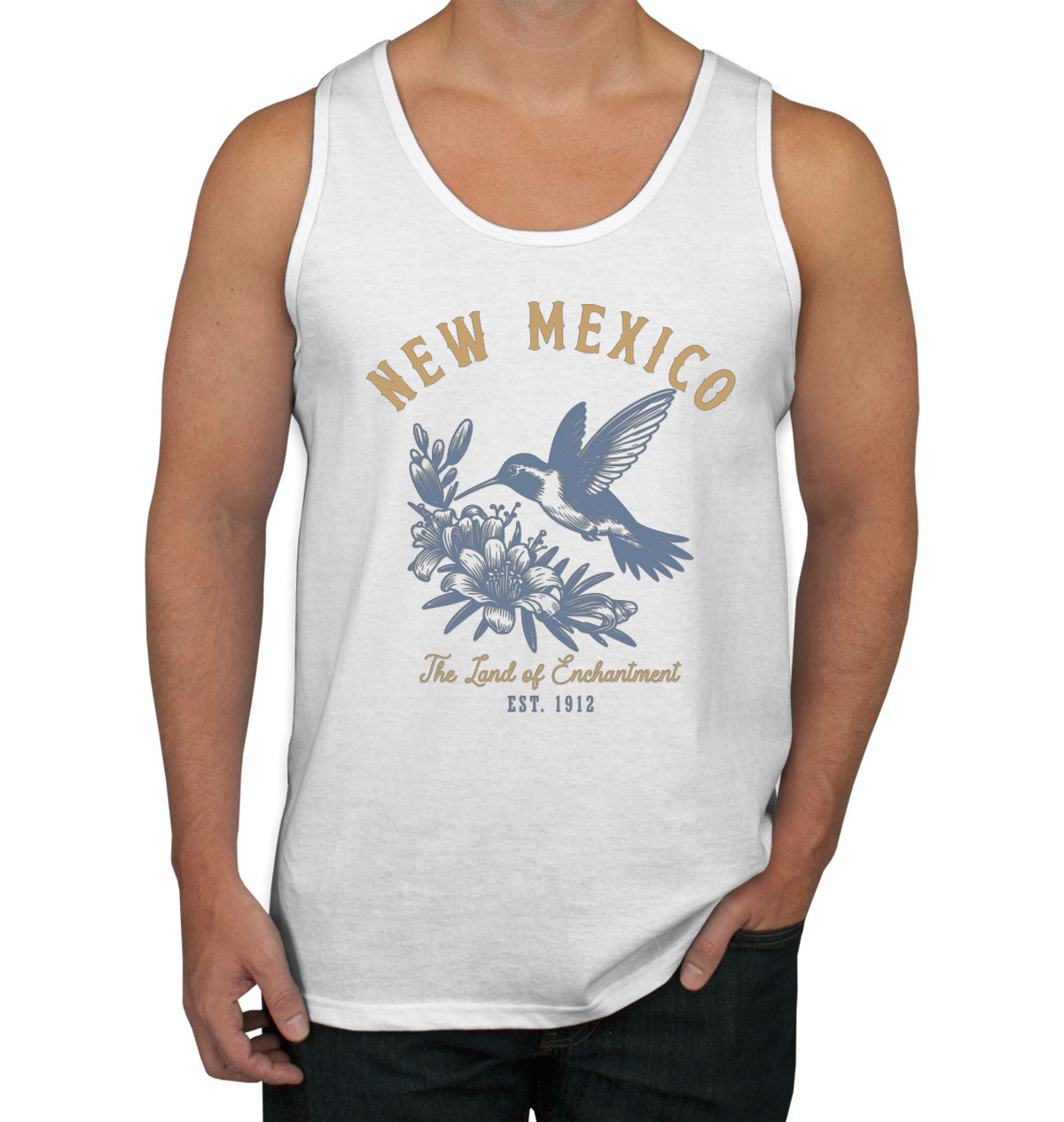 New Mexico State Vintage Men's Tank Top