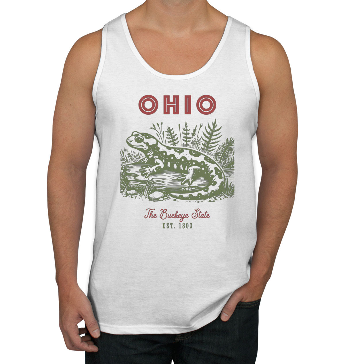 Ohio State Vintage Men's Tank Top